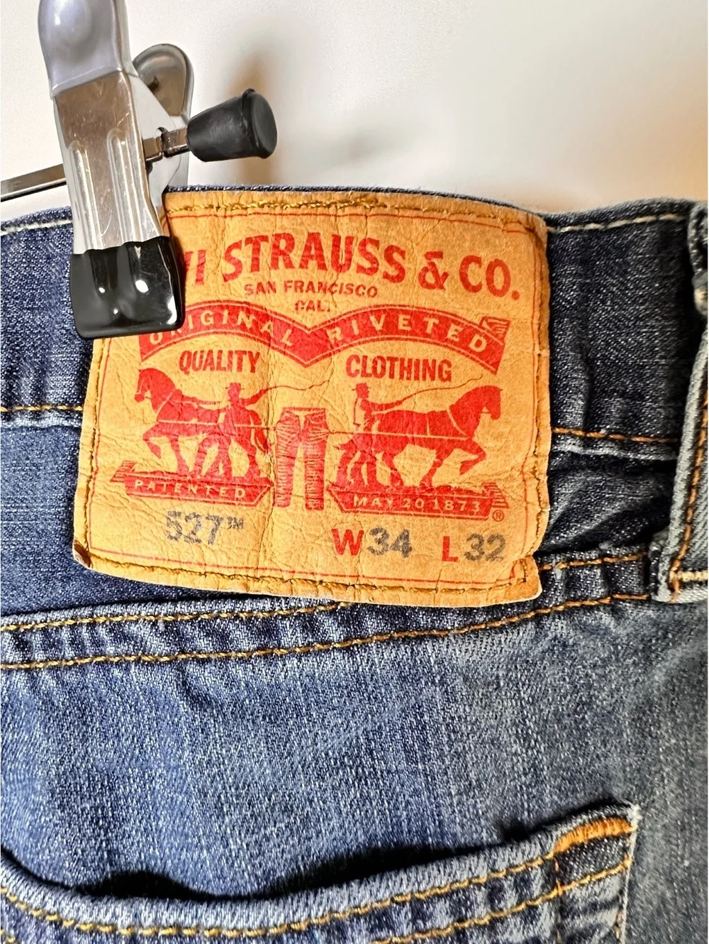 Levi’s 527 Men’s Slim Bootcut Jeans W34 L32